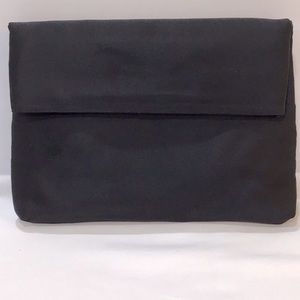 Elegant!  Fold over evening clutch, very roomy